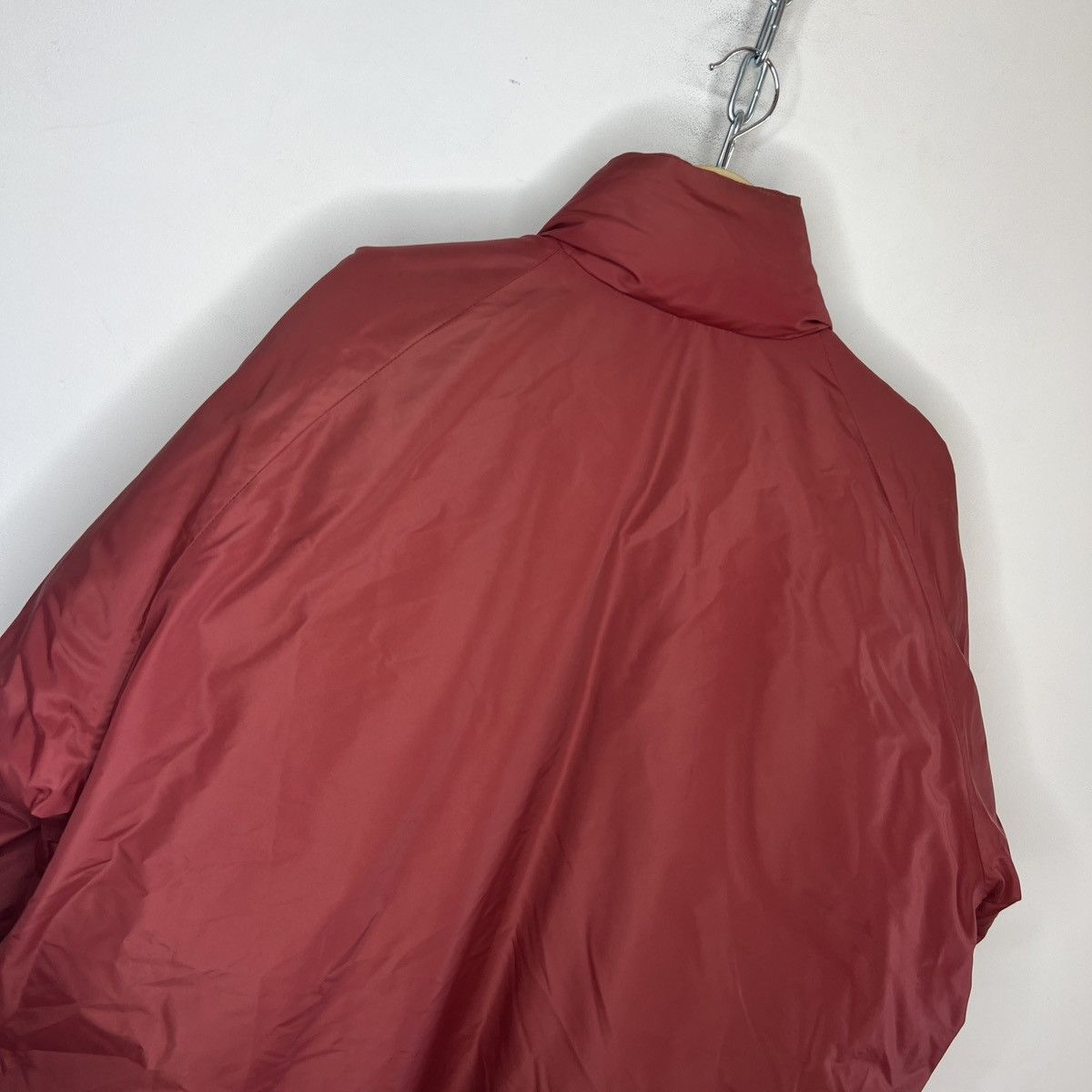 Moncler Vintage 90s Moncler Puffer Goose Down Jacket Red Nylon Size US XXL / EU 58 / 5 - 12 Thumbnail