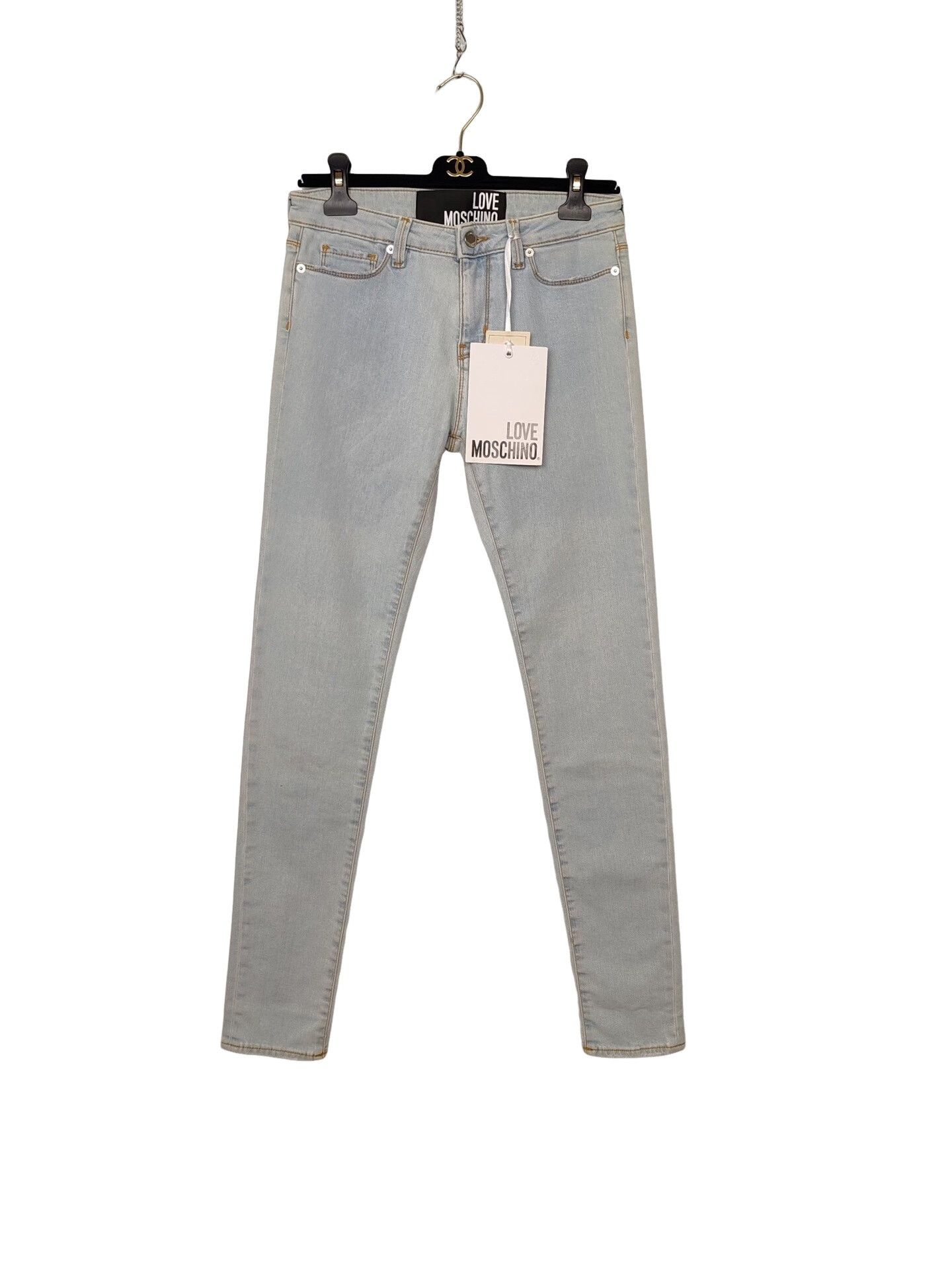 Love Moschino Love Moschino Badge Jeans Size 28 Size 28" / US 6 / IT 42 - 1 Thumbnail