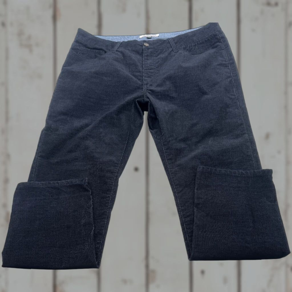 Flag & Anthem VINTAGE Flag & Anthem 38 x 32 Men's Pants Straight Stretch Black Corduroy 2327 Size US 38 / EU 54 - 1 Thumbnail