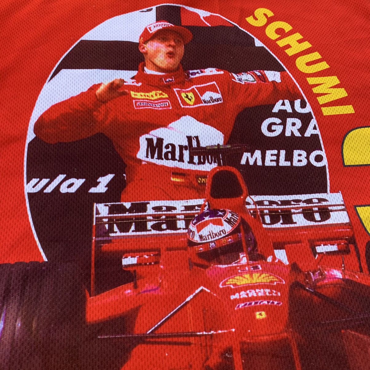 Ferrari Vintage formula one michael schumacher champions Jersey Size US XL / EU 56 / 4 - 8 Thumbnail