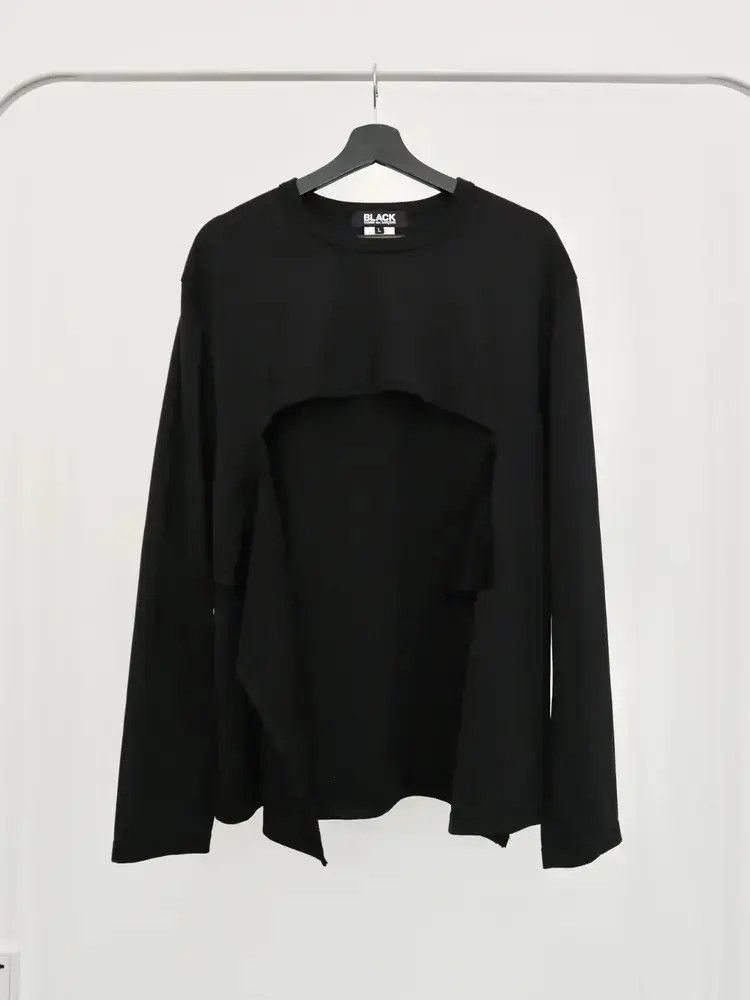 Comme des Garcons Black Comme Des Garcons Black Special Cut Tee-2507 Size US L / EU 52-54 / 3 - 6 Thumbnail
