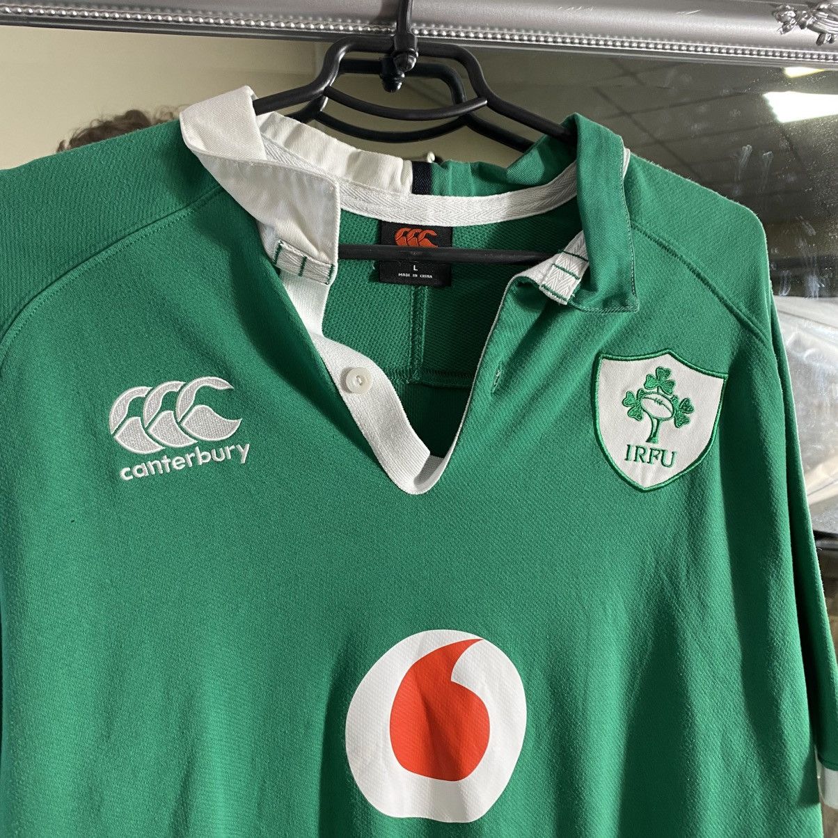 Canterbury of New Zealand Vintage Canterbury Ulster Rugby Ireland Jersey blokecore Size US L / EU 52-54 / 3 - 3 Thumbnail
