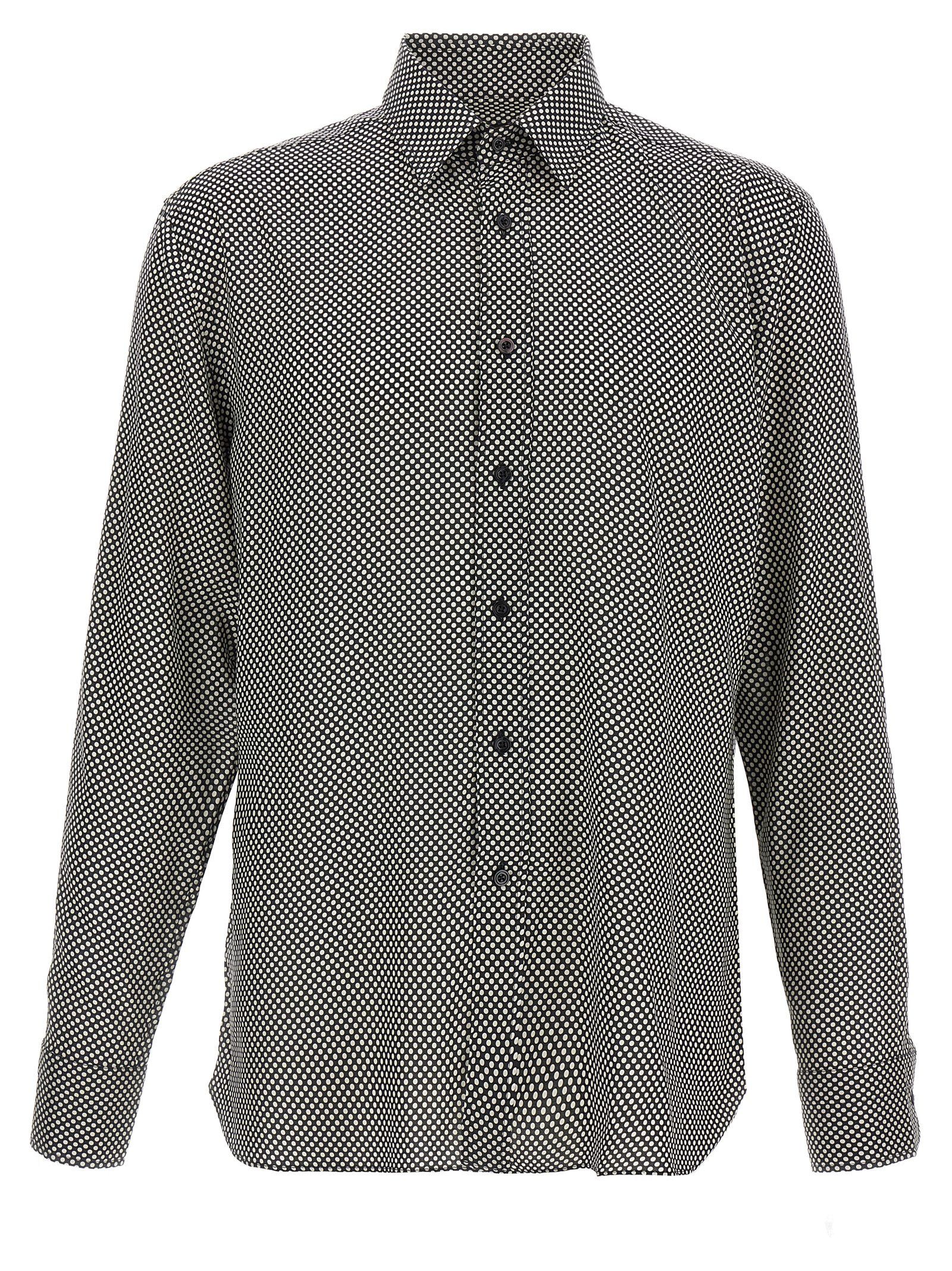 Tom Ford Polka Dot Shirt Size US M / EU 48-50 / 2 - 1 Thumbnail