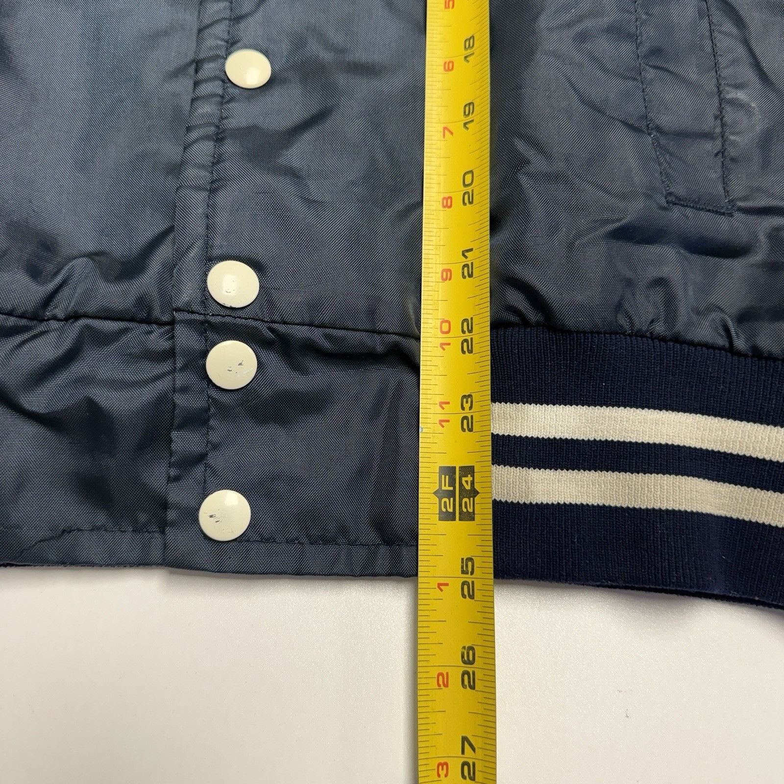 Vintage Vintage Fire Dept Bomber Jacket Mens Blue Insulated Size US M / EU 48-50 / 2 - 17 Thumbnail