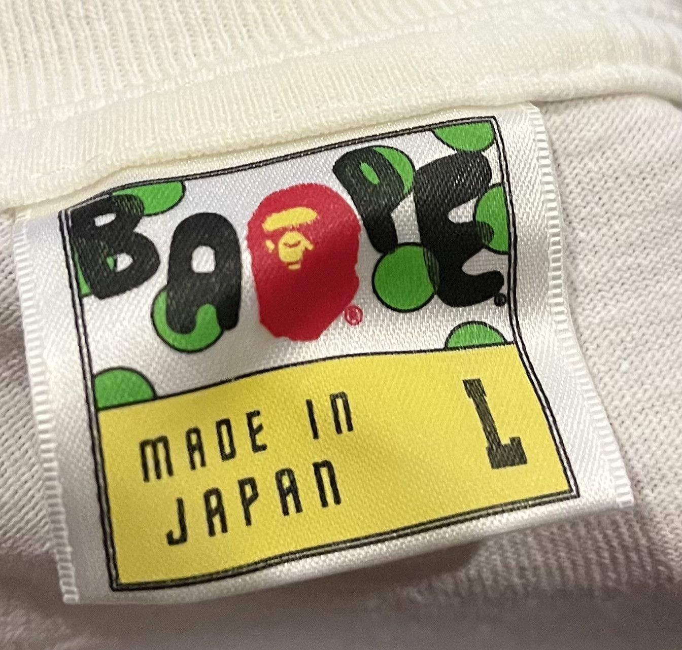 Bape Bape tee shirt Size US L / EU 52-54 / 3 - 3 Thumbnail