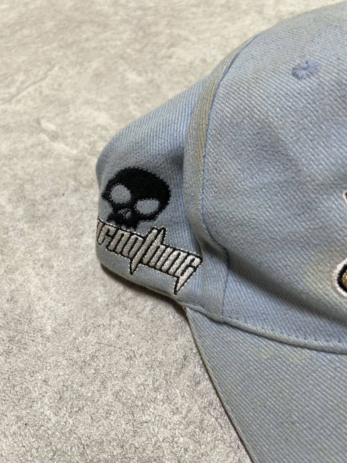 JNCO × Japanese Brand × Rap Tees Y2K JNCO Skull Bandana Cap (Rep) 💀🔥 Opiumcore Grailed Poison Size ONE SIZE - 4 Thumbnail