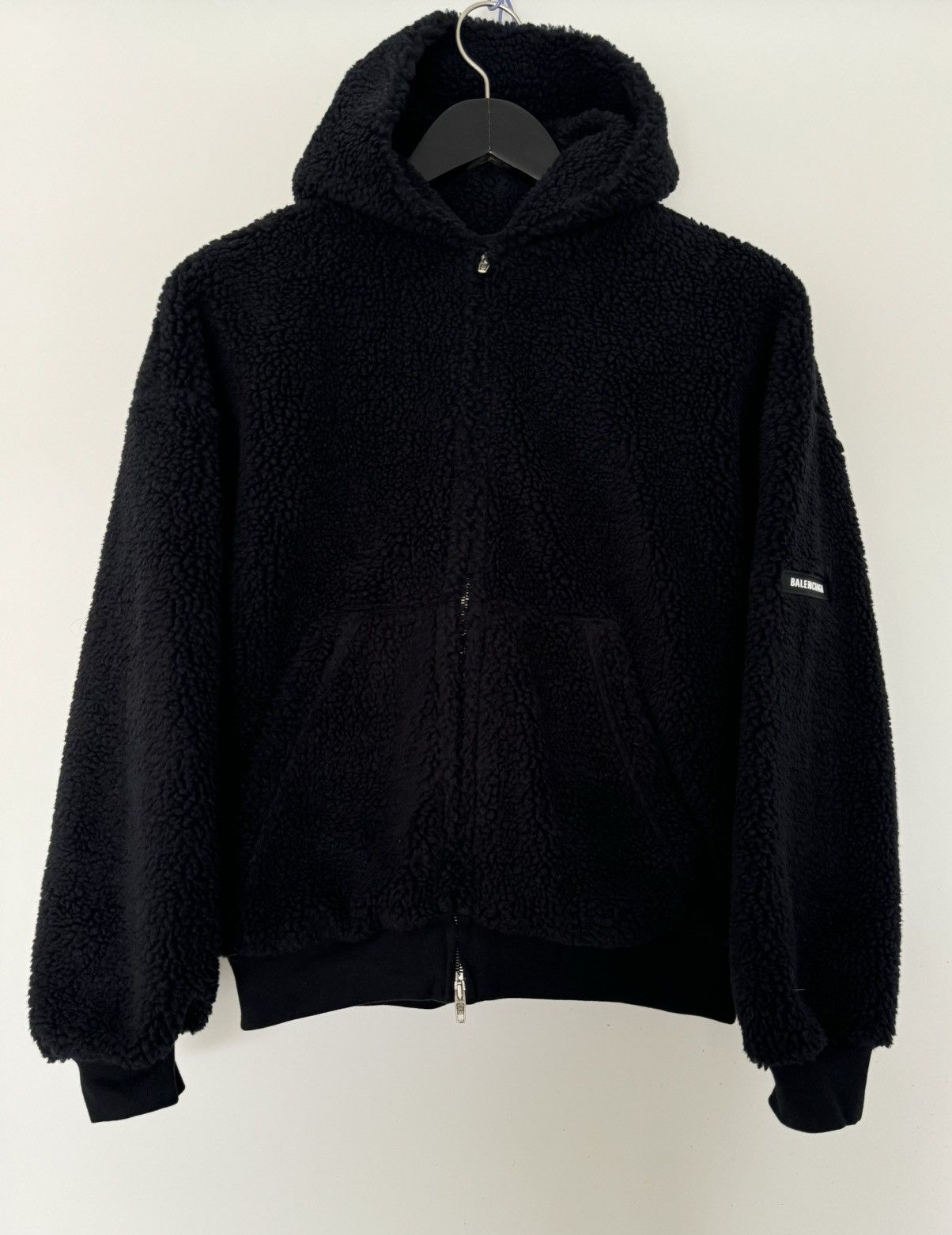 Balenciaga Balenciaga Oversized Fleece Hoodie Size US XS / EU 42 / 0 - 4 Thumbnail
