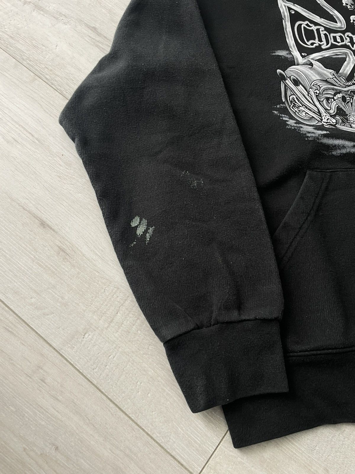 Vintage Vintage Choppers 00’s Biker Black Hoodie Printed Y2K RARE Size US S / EU 44-46 / 1 - 7 Thumbnail