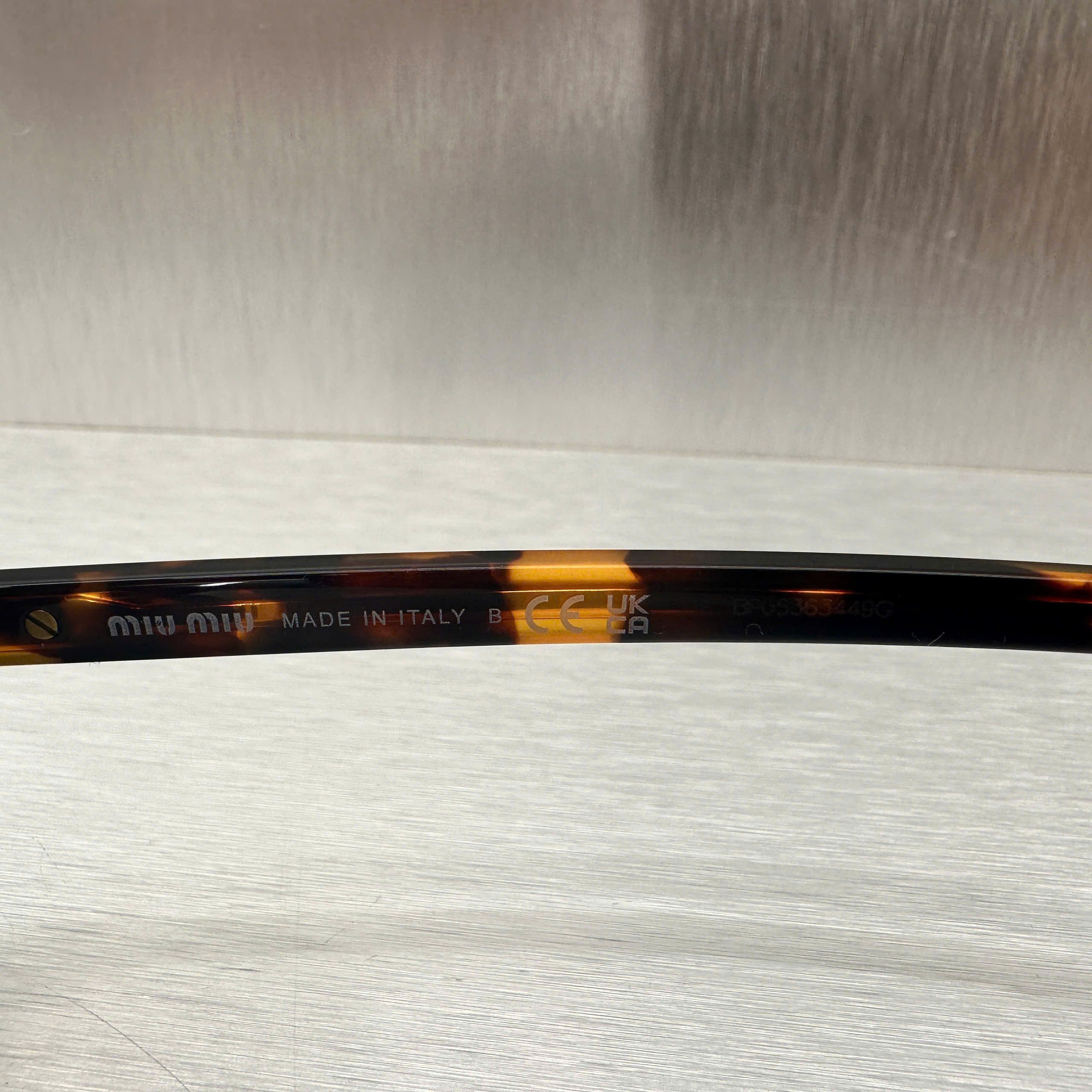 Miu Miu MIU MIU MU 04ZS VAU07F Eyewear Size ONE SIZE - 9 Thumbnail