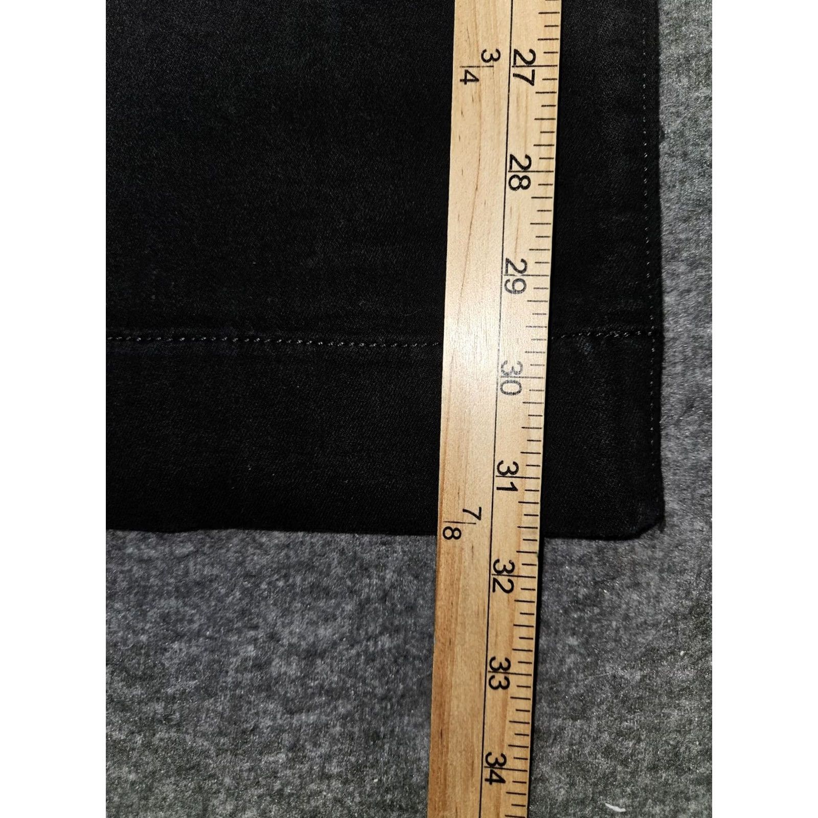NYDJ NYDJ Pants Womens 6 Black Lift Tuck Stretch Career Trouser Bootcut Size 28" / US 6 / IT 42 - 7 Thumbnail