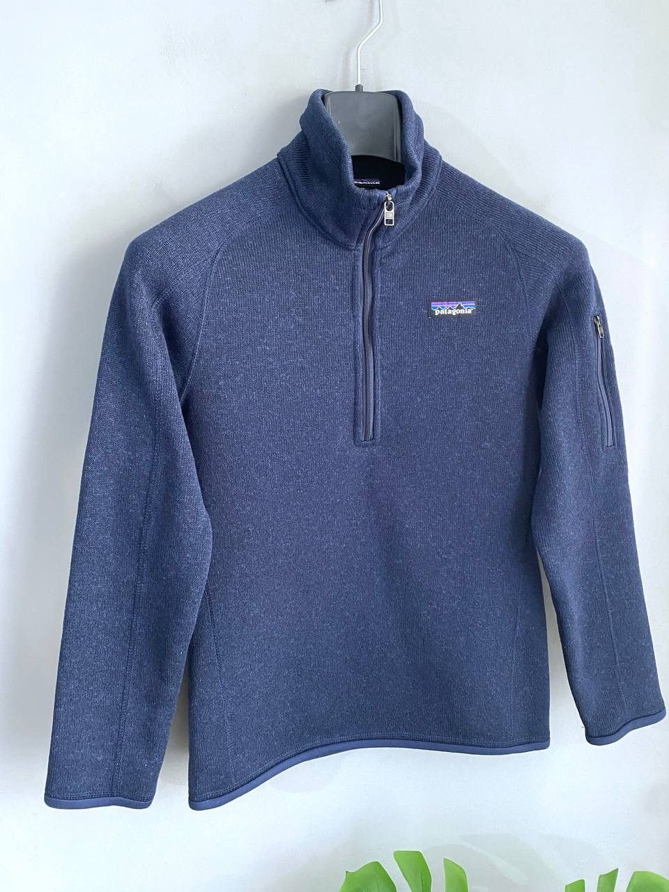 Patagonia Patagonia Better Women's 1/4 Zip Blue Fleece Sweatshirt, XS Size XS / US 0-2 / IT 36-38 - 2 Thumbnail