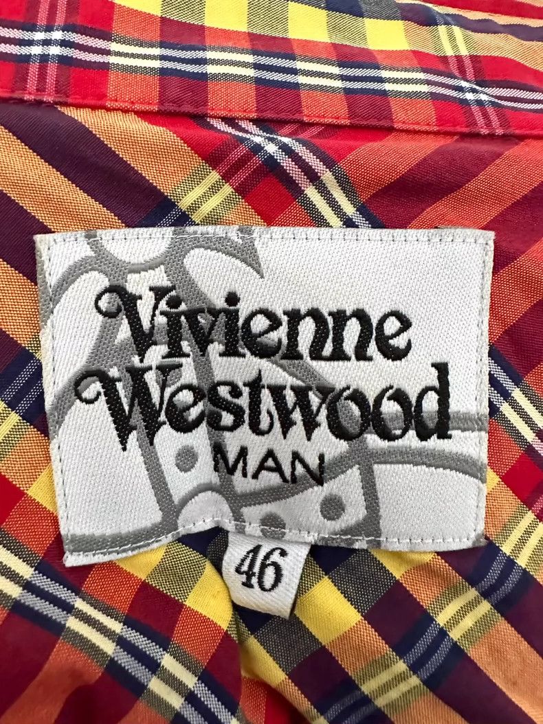Vivienne Westwood Vivienne Westwood Skirt collar plaid distorted shirt Size M / US 6-8 / IT 42-44 - 7 Thumbnail