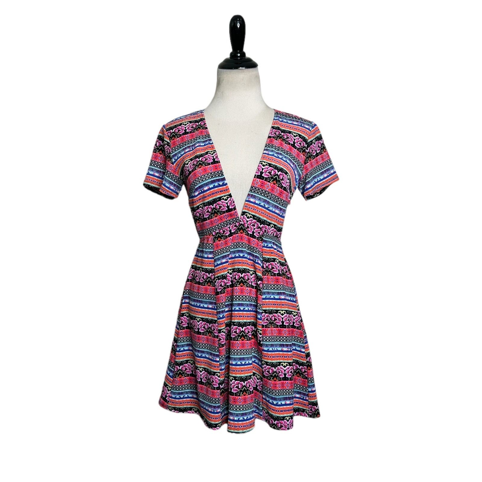 Show Me Your MuMu Show Me Your Mumu Ibiza Stripe Saucy Mini Dress M Size M / US 6-8 / IT 42-44 - 8 Thumbnail