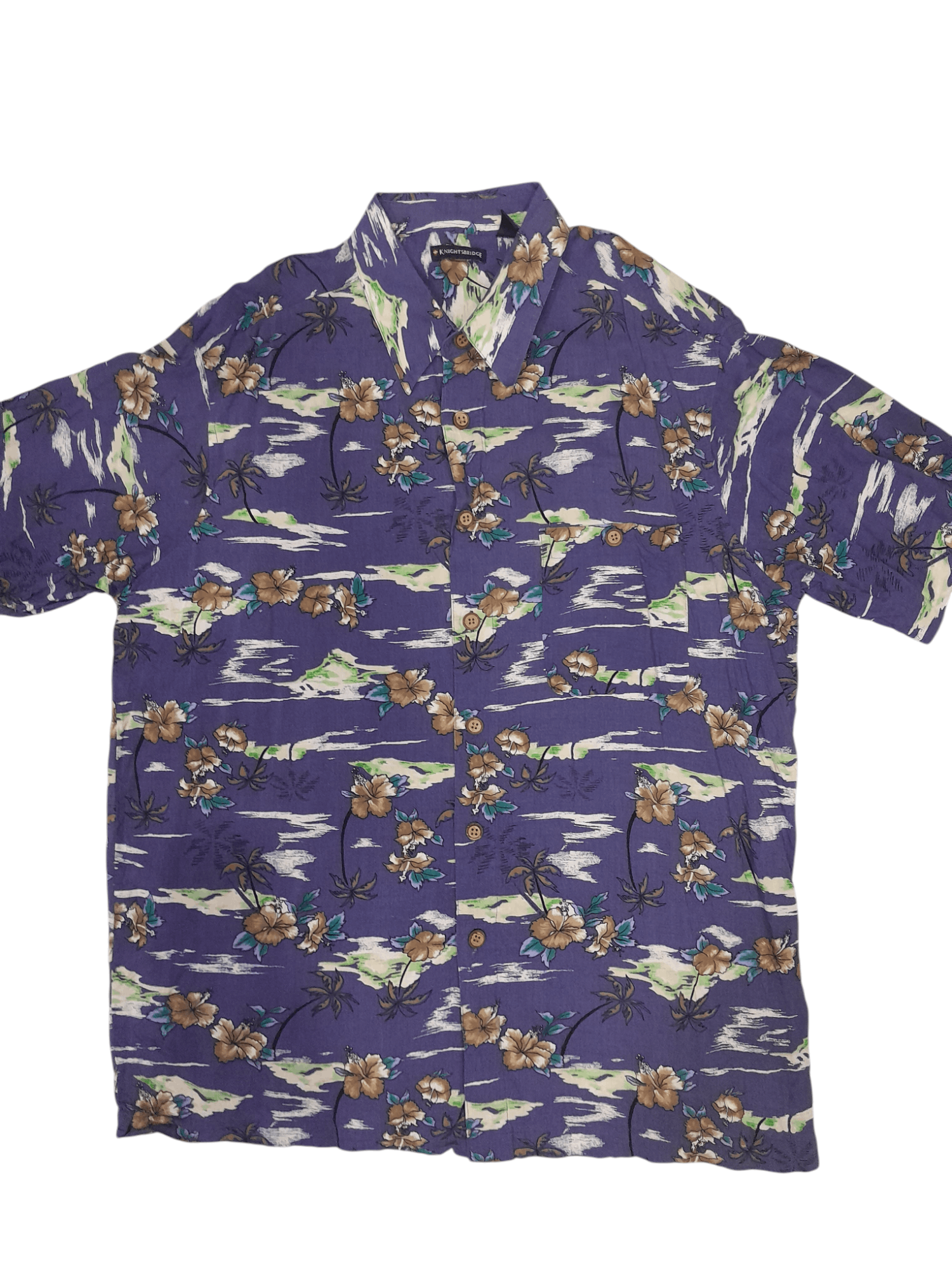 Knightsbridge Knightbridge Rayon Button Shirt (F549) XL Size US XL / EU 56 / 4 - 2 Thumbnail