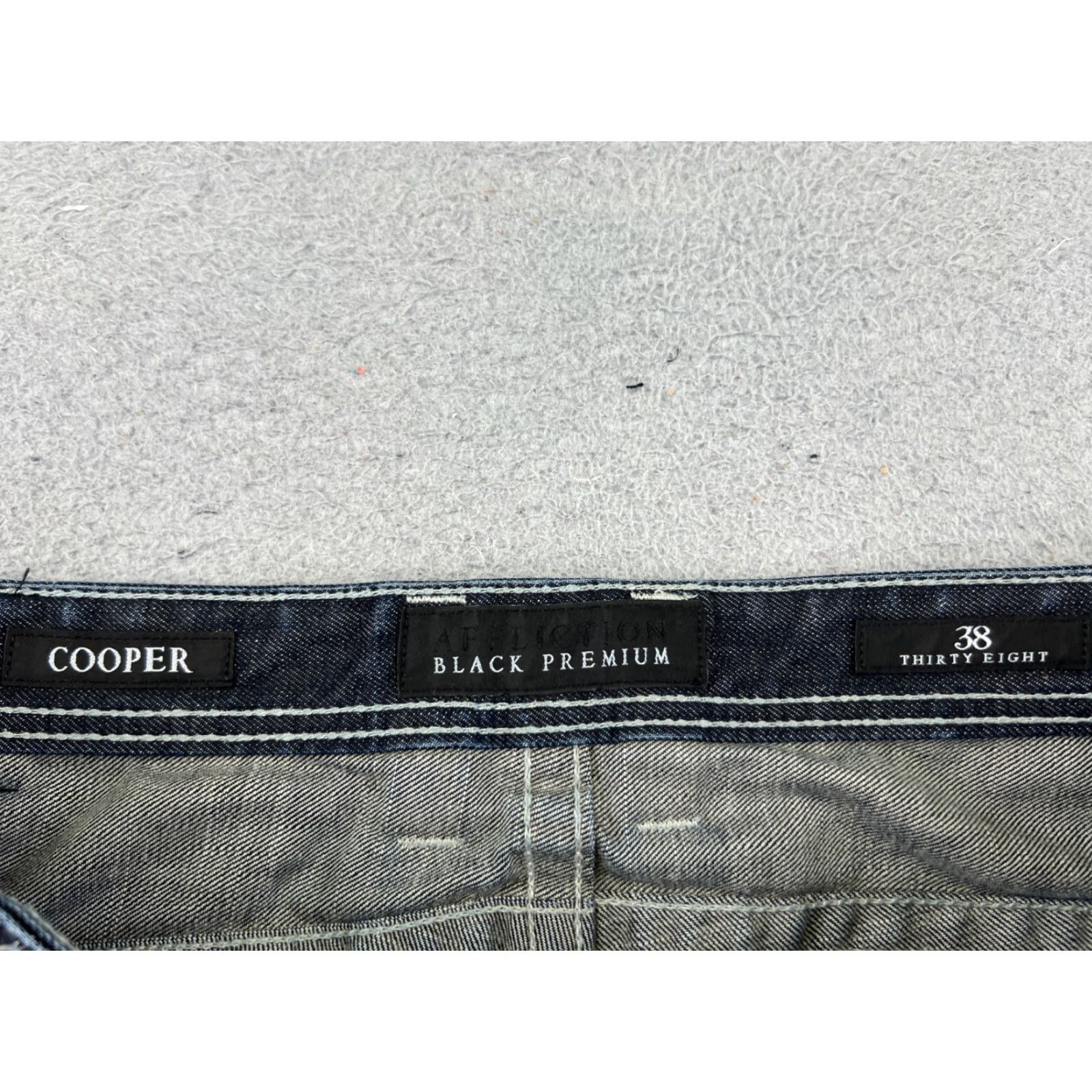Affliction Affliction Men Shorts 38 Blue Denim Chino Cargo Pocket Regular Readable Vintage No 38x7 READ Size US 38 / EU 54 - 7 Thumbnail