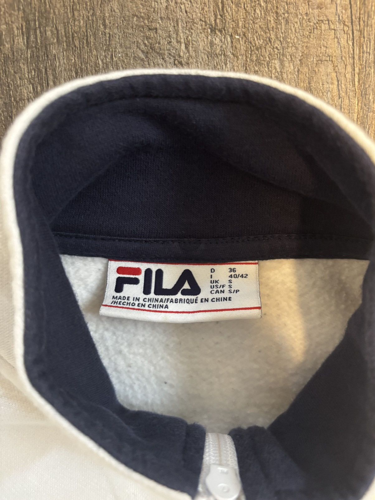 Fila Fila Quarterzip Size US S / EU 44-46 / 1 - 2 Thumbnail