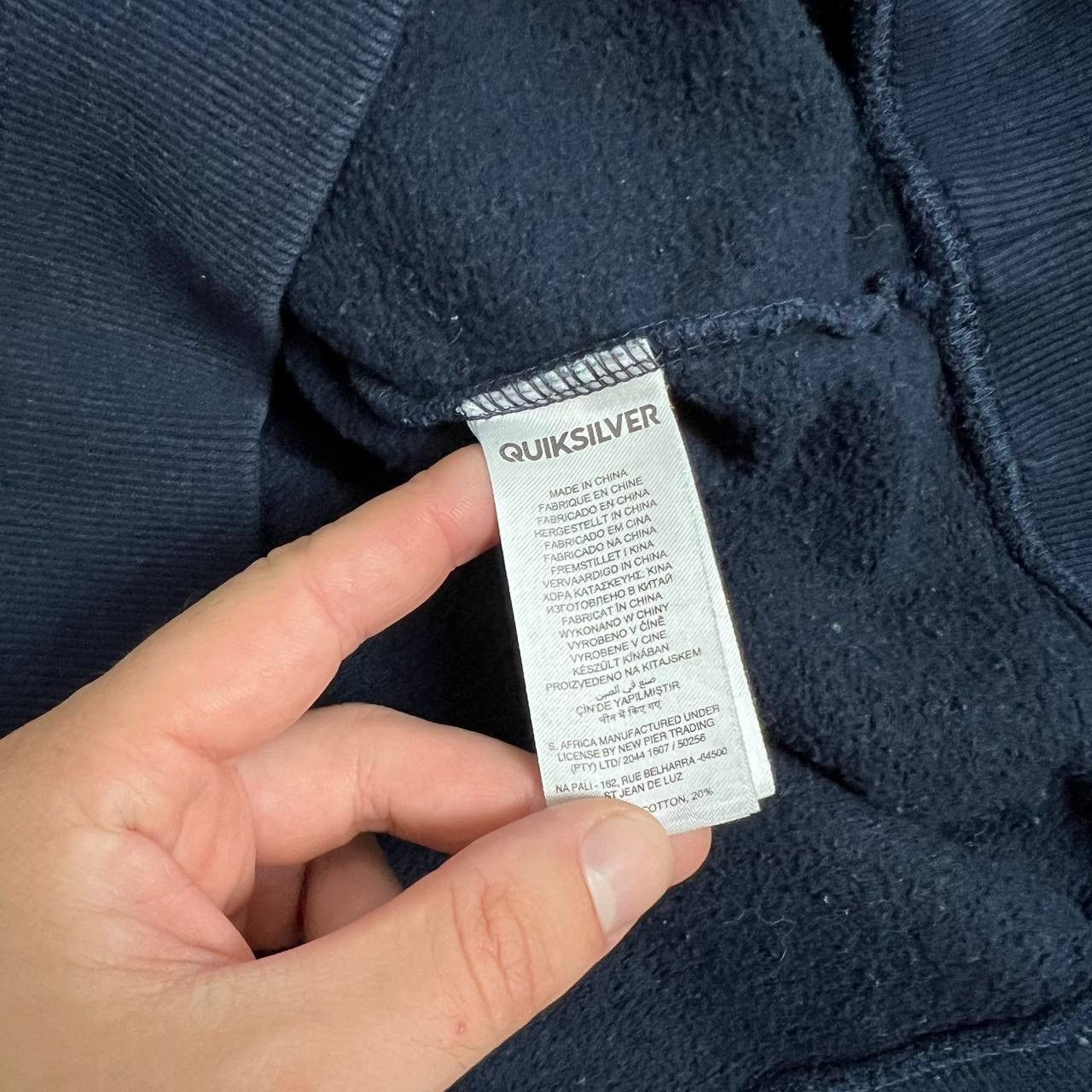 Quicksilver Quiksilver sweatshirt big logo surf style techwear oakley Size US XL / EU 56 / 4 - 6 Thumbnail