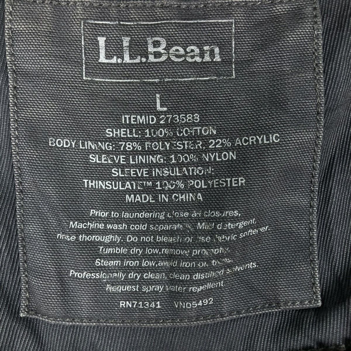 Japanese Brand 🔥VINTAGE BIKER JACKET L.L.BEAN MULTI POCKET CARGO Size US L / EU 52-54 / 3 - 18 Thumbnail