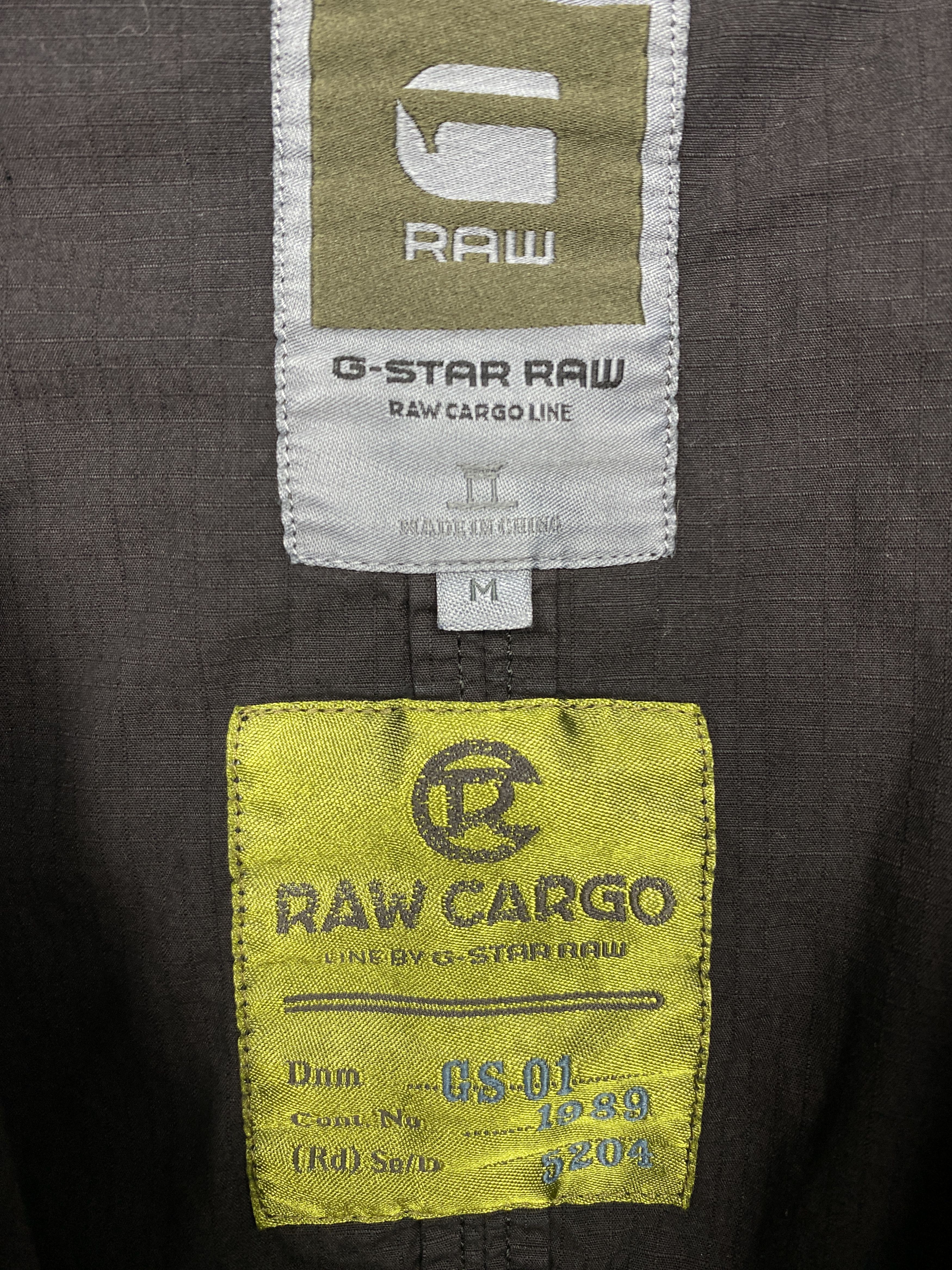 G-Star G Star Raw Vintage Mens Overshirt Cargo Jacket Size US M / EU 48-50 / 2 - 4 Thumbnail