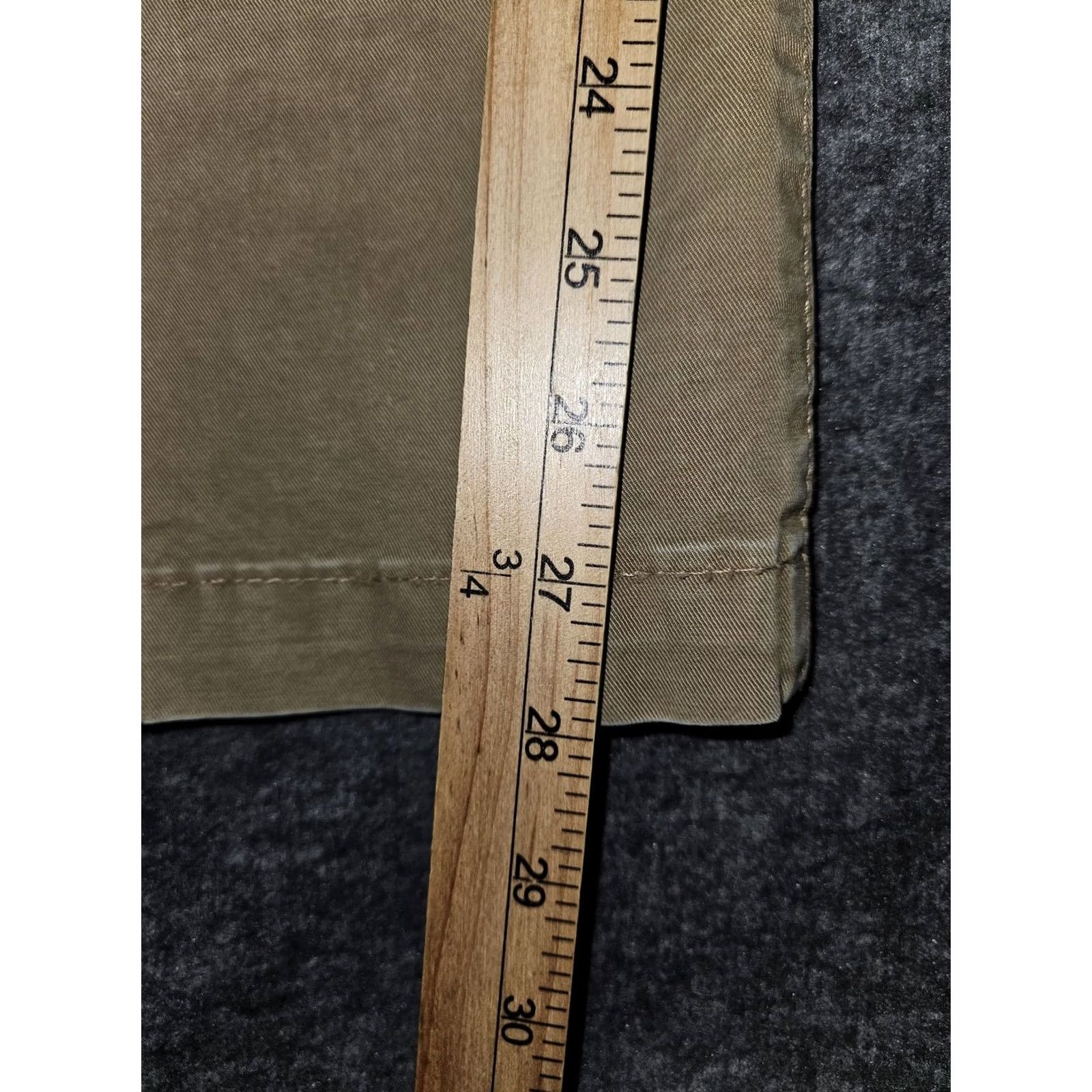 Vintage VINTAGE? No. American Eagle Flex Skinny Chino Pants Mens 32x30 Beige Size US 32 / EU 48 - 5 Thumbnail