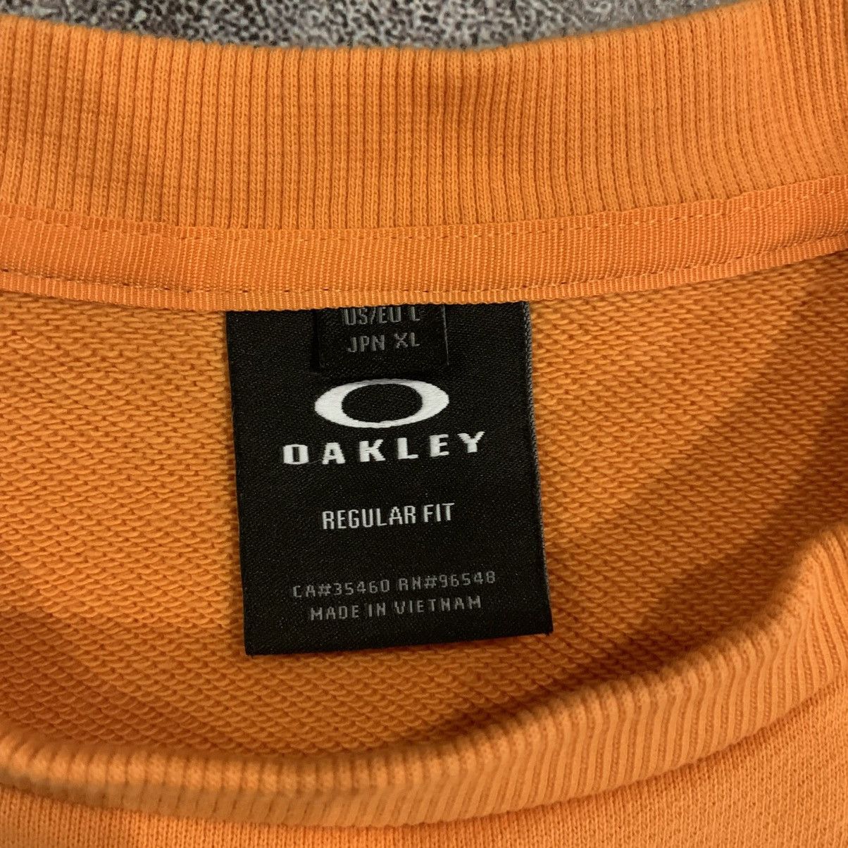 Oakley Oakley Sweatshirt men’s Size M-L Orange Size US L / EU 52-54 / 3 - 6 Thumbnail