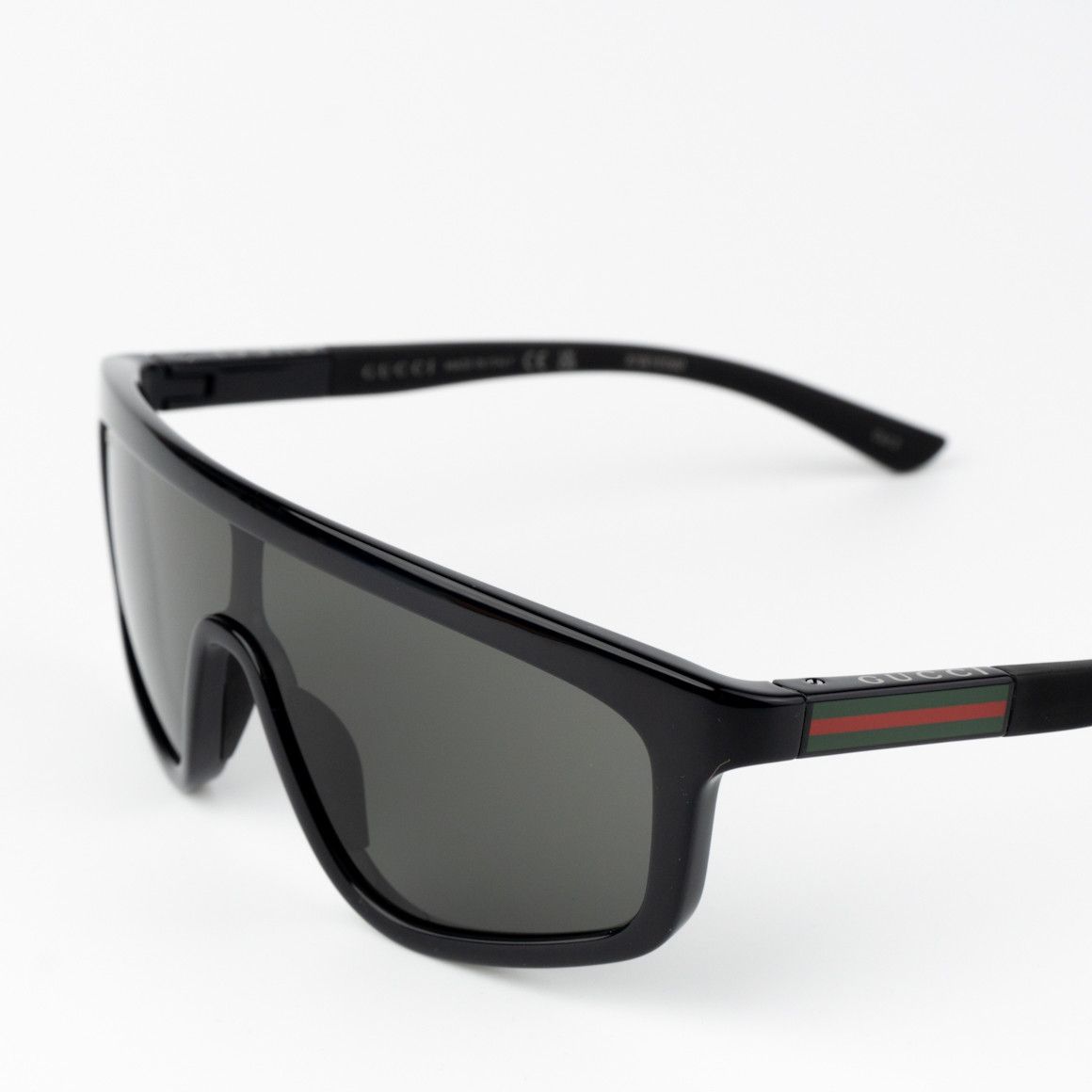 Gucci NEW Gucci GG1736S 001 Black Grey Unisex Sunglasses GG 1736S Size ONE SIZE - 5 Thumbnail
