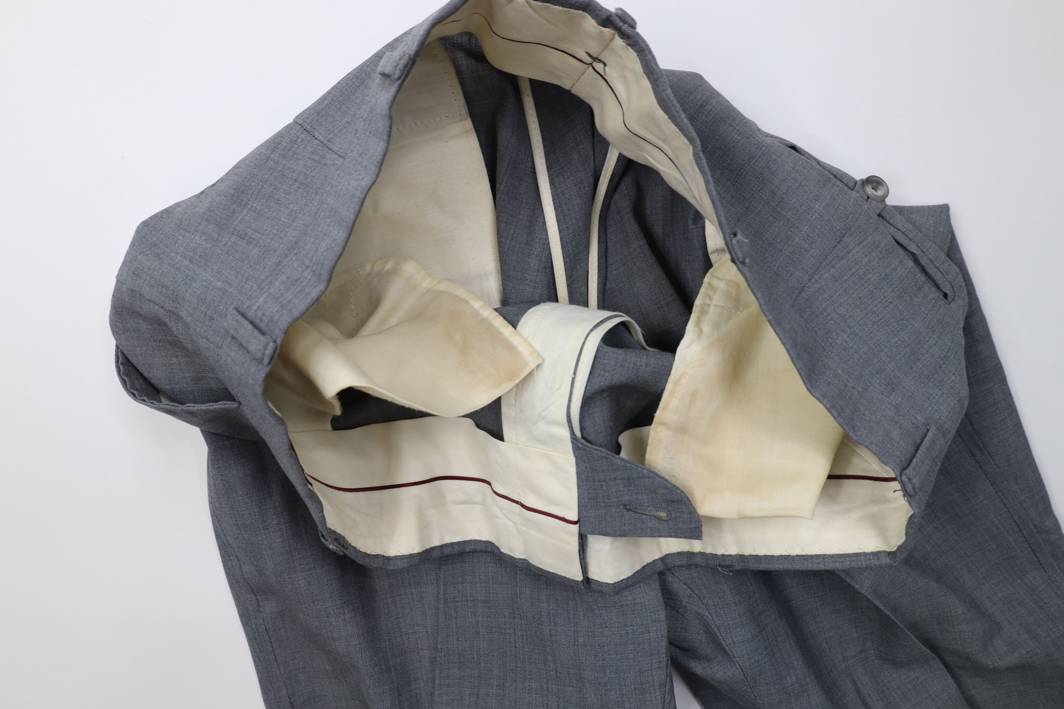 Vintage Vintage 70s Streetwear Chambray Wide Leg Chino Pants USA Size US 38 / EU 54 - 7 Thumbnail