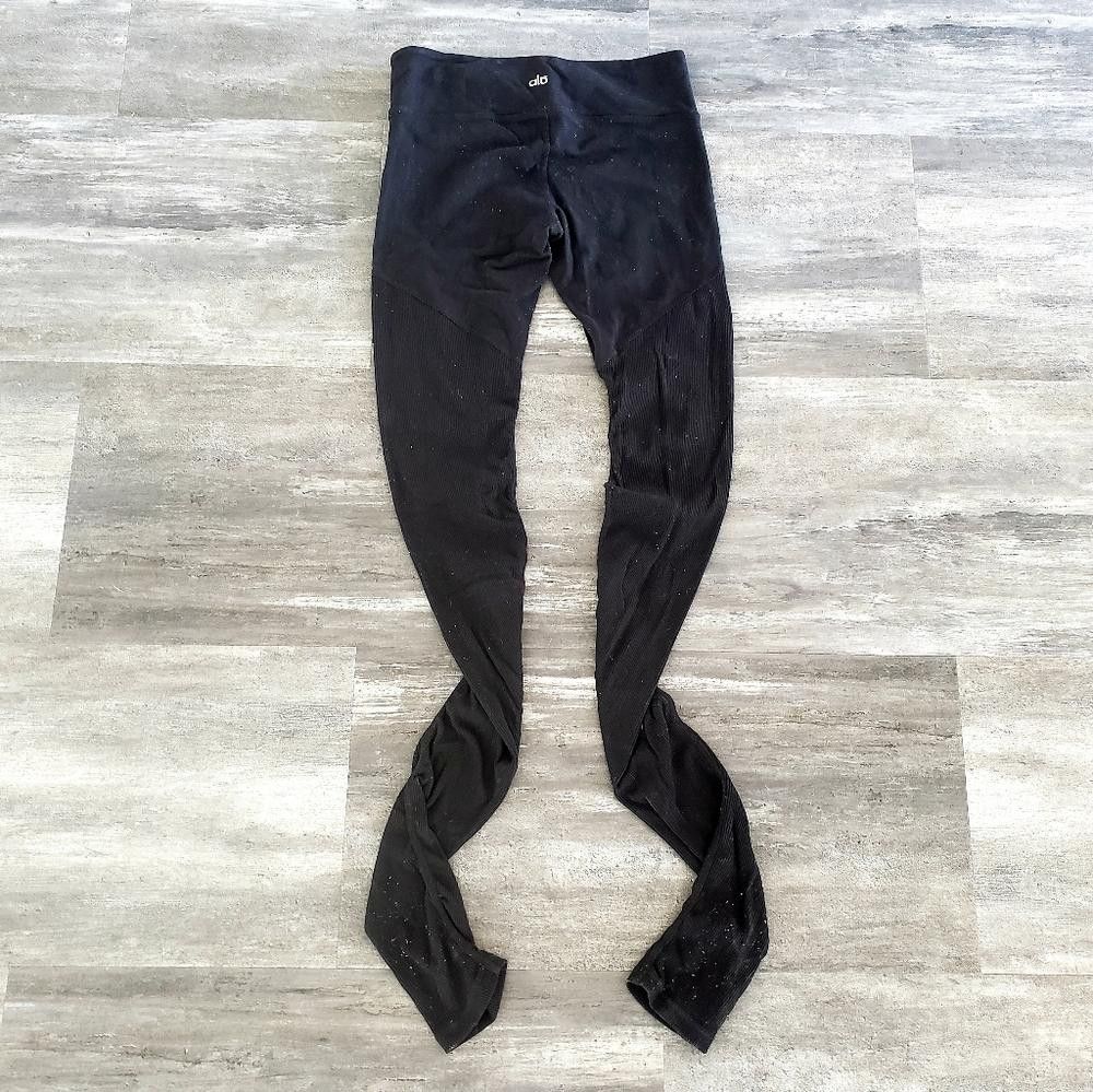 Alo Black ALO Yoga Goddess ll Legging Size 32" / US 10 / IT 46 - 2 Thumbnail