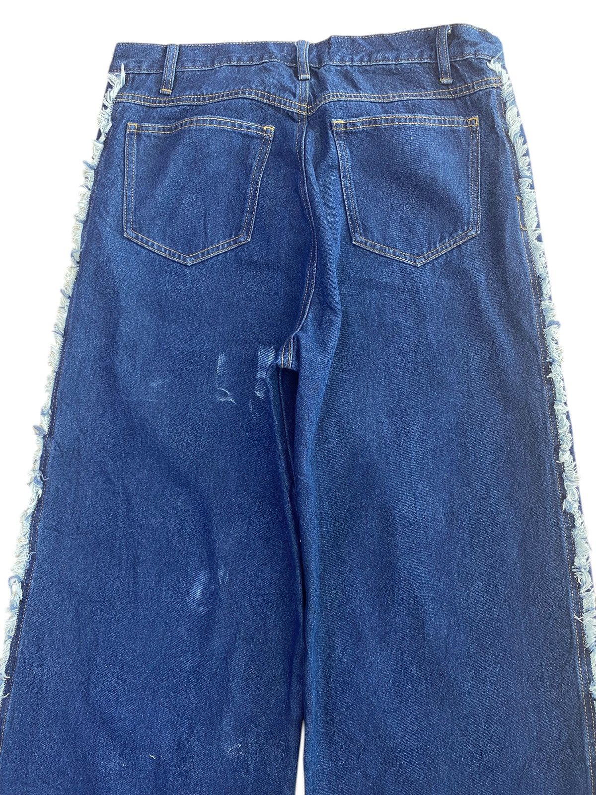 Japanese Brand Japanese Brand Side Stripe Style Baggy Jeans Size US 34 / EU 50 - 4 Thumbnail