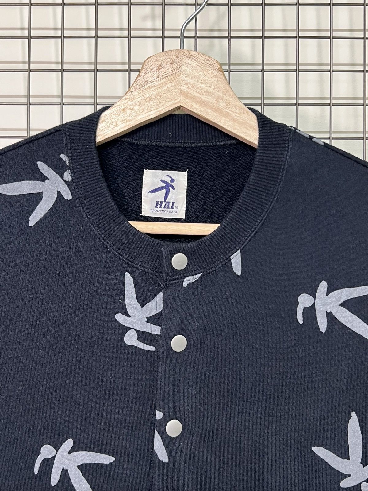Hai Sporting Gear × Japanese Brand HAI Sporting Gear Full print Button Sweater Size US M / EU 48-50 / 2 - 3 Thumbnail