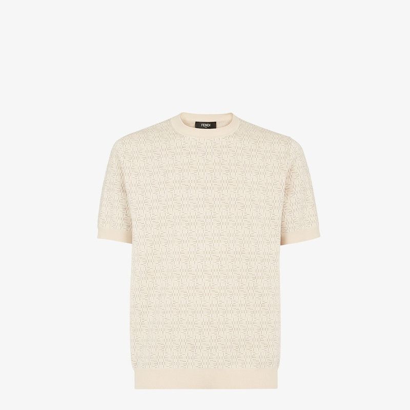 Fendi o1s1wg111225 Jumper in White Size US S / EU 44-46 / 1 - 1 Thumbnail