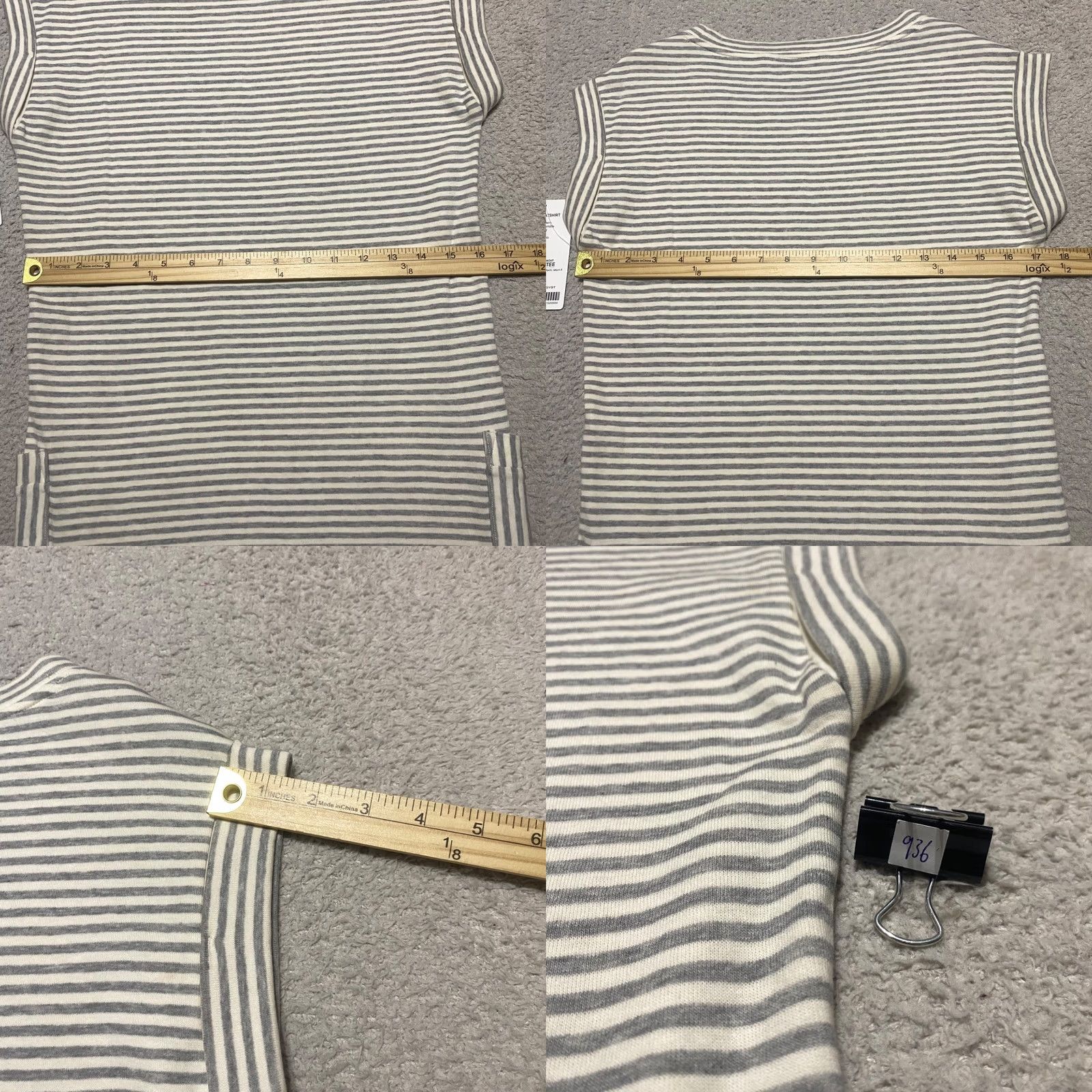 Athleta NWT Athleta Womens 2XS Sweatshirt Dress Gray Striped Ease Up French Terry New Shirt Womens 2XS Gray Striped Sweatshirt Dress Athleta NWT Size XXS / US 00 / IT 34 - 8 Thumbnail