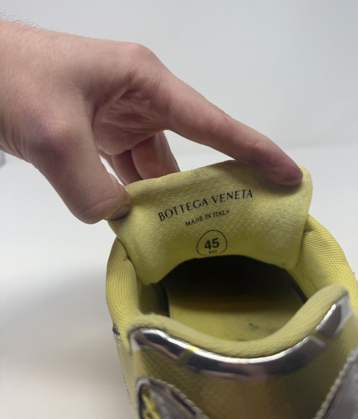 Bottega Veneta Bottega Veneta Orbit Sneaker Sherbert Size US 12 / EU 45 - 7 Thumbnail