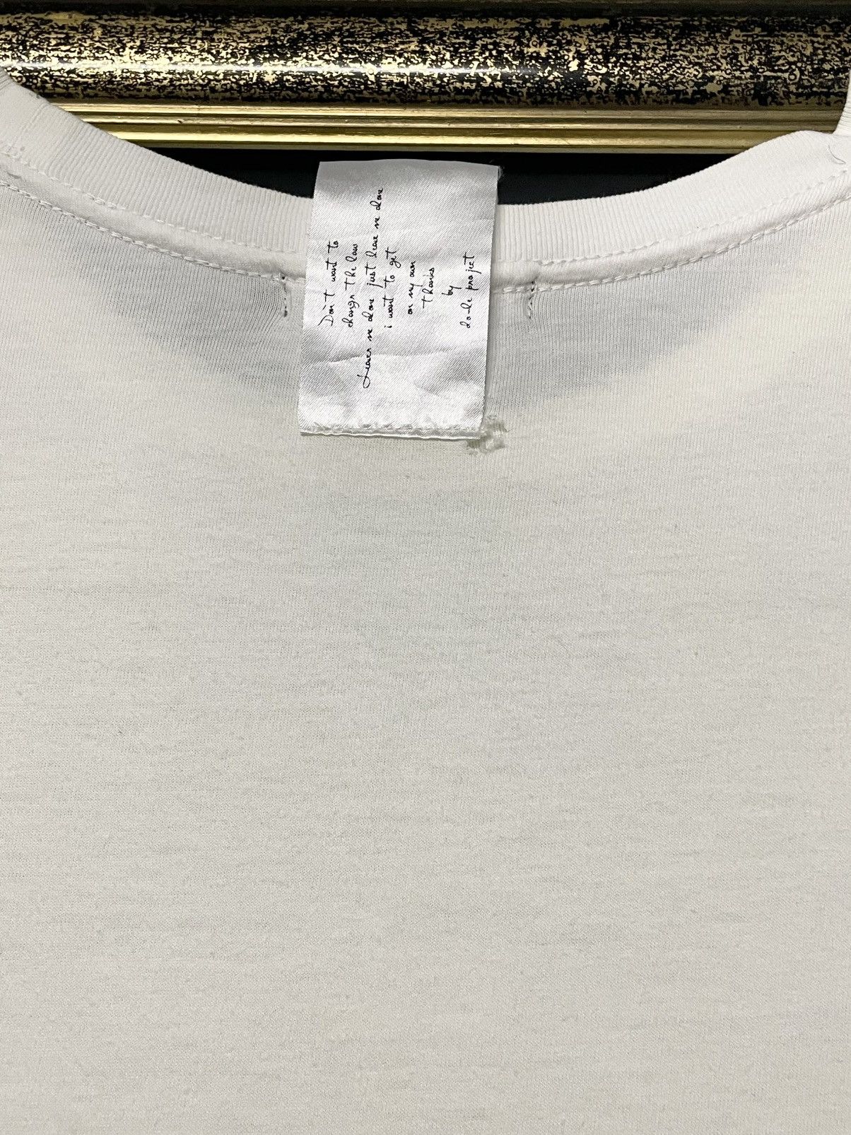 Japanese Brand Vintage 1990s Japan Designer Dole Project-Missionary Art Tee Size US S / EU 44-46 / 1 - 10 Thumbnail