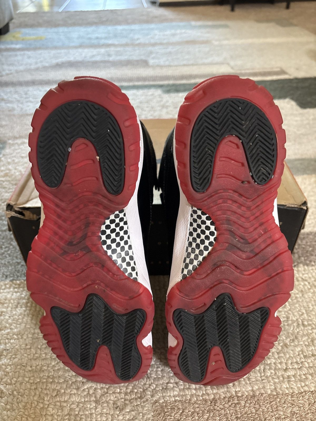 Jordan Brand Air Jordan 11 Retro ‘Bred’ 2019 Size US 10 / EU 43 - 5 Thumbnail