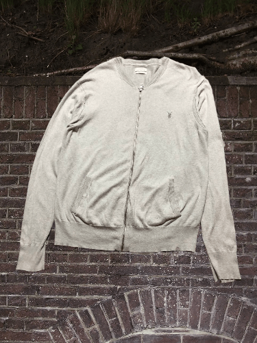 Allsaints Zip SWEATSHIRT STREETWEAR VINTAGE
