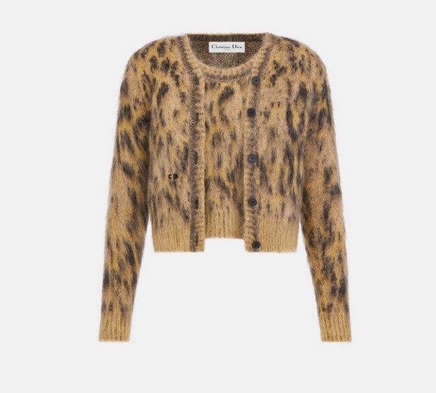 Dior o1w1db11124 Wool Knit Twin-Set in Multicolor Size M / US 6-8 / IT 42-44 - 1 Thumbnail
