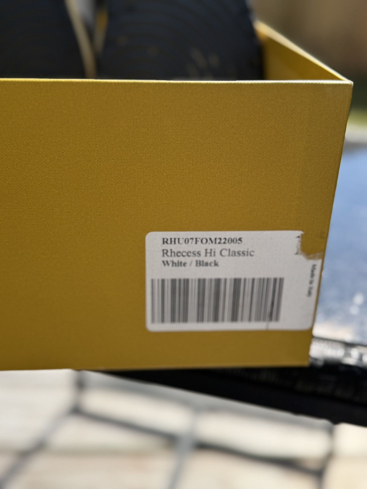 Rhude Rhude Rhecess High 'Hell Yeah' Size US 12 / EU 45 - 7 Thumbnail