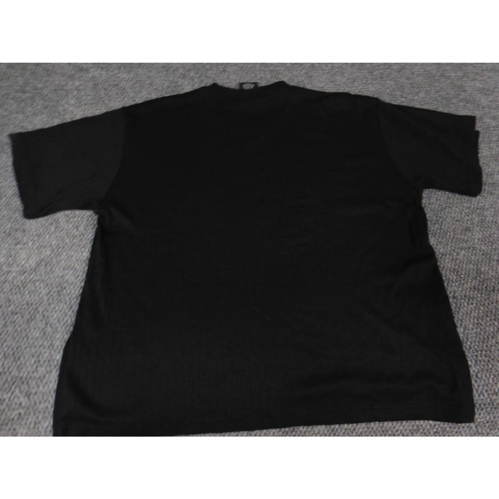 Haggar Haggar Mens T-Shirt Shirt Large Black V-Neck stretch Regular Cotton Short Sleeve Logo Button Vintage No (adjusted for clarity) Size US L / EU 52-54 / 3 - 6 Thumbnail