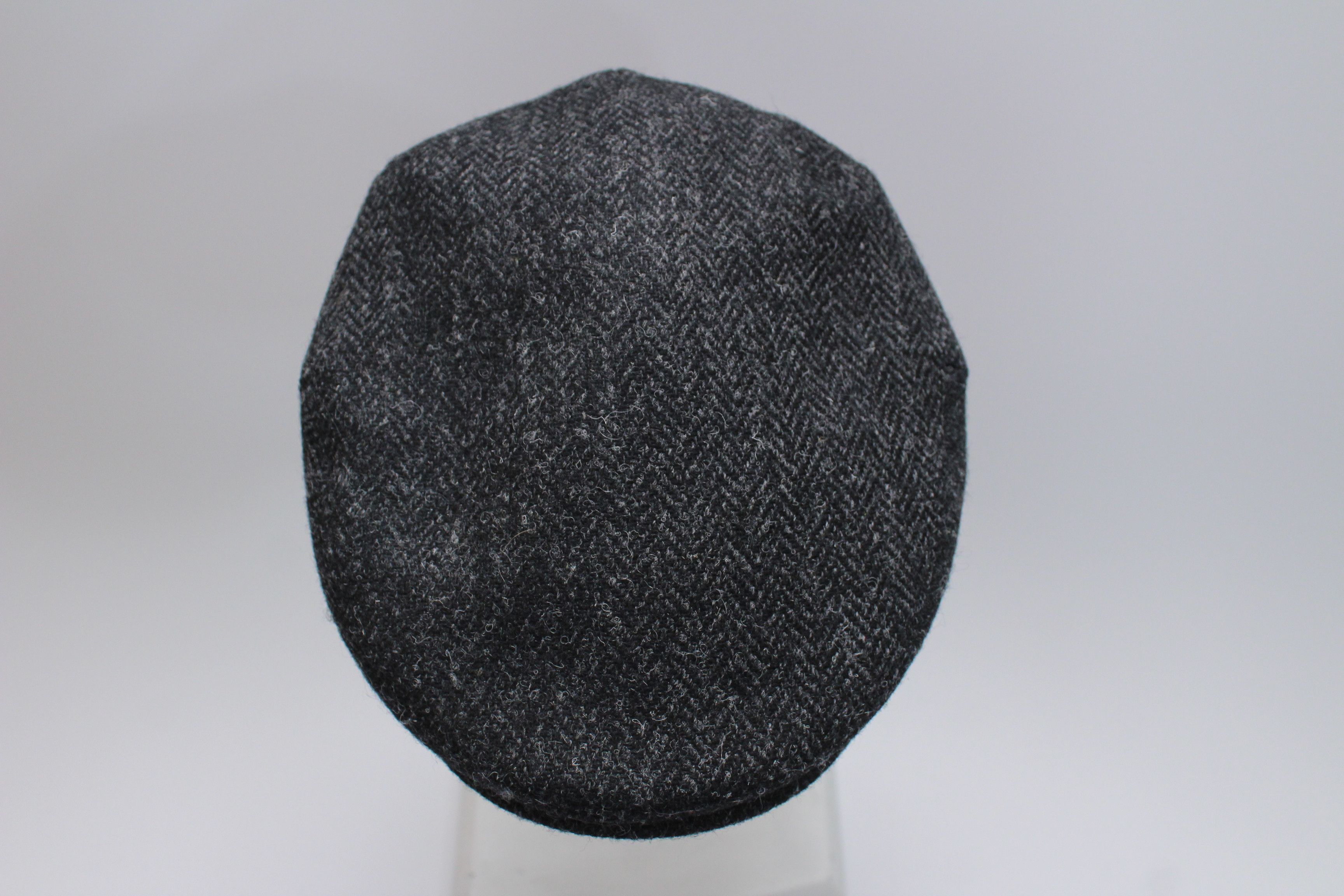 Harris Tweed Gladwin Bond London Harris Tweed Herringbone Flat Cap Size ONE SIZE - 6 Thumbnail