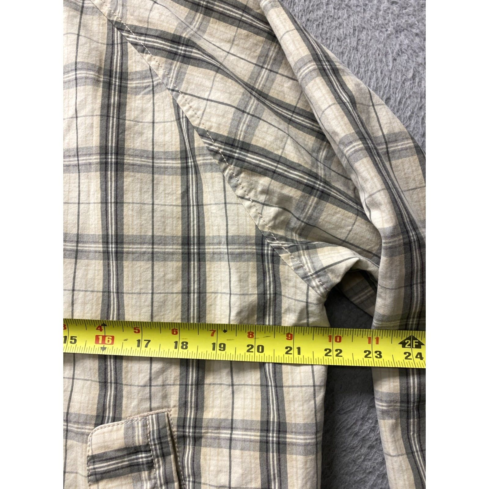 Izod Vintage Izod Men Tan Lined Plaid Bomber Jacket Small Classic Fit /155-9 Size US M / EU 48-50 / 2 - 6 Thumbnail