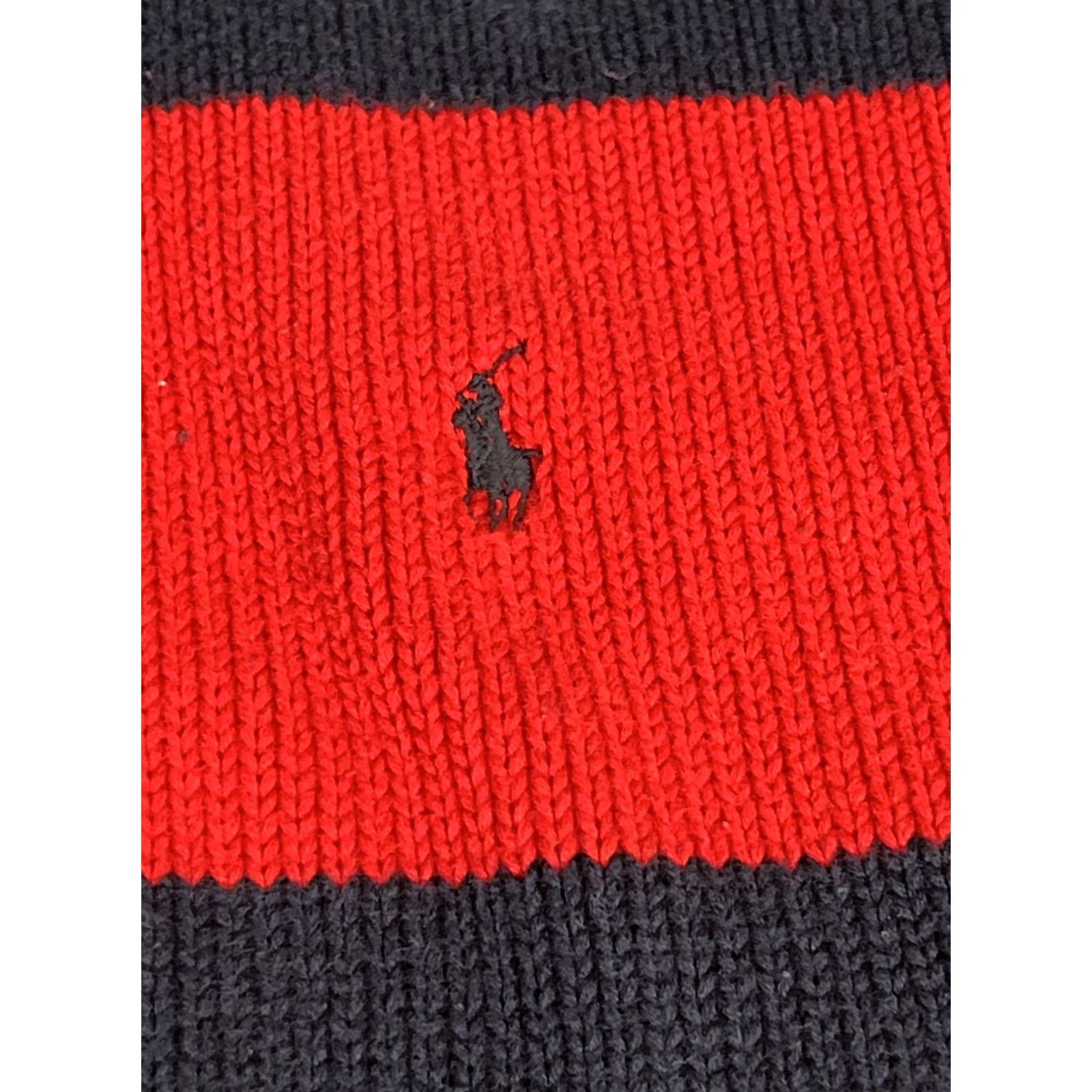 Ralph Lauren VINTAGE Polo Ralph Lauren Turtleneck Sweater Mens L Blue/Red Polo Embroidered Logo 90s Christmas Winter United States Fashion Pullover Shirt? Size US L / EU 52-54 / 3 - 5 Thumbnail