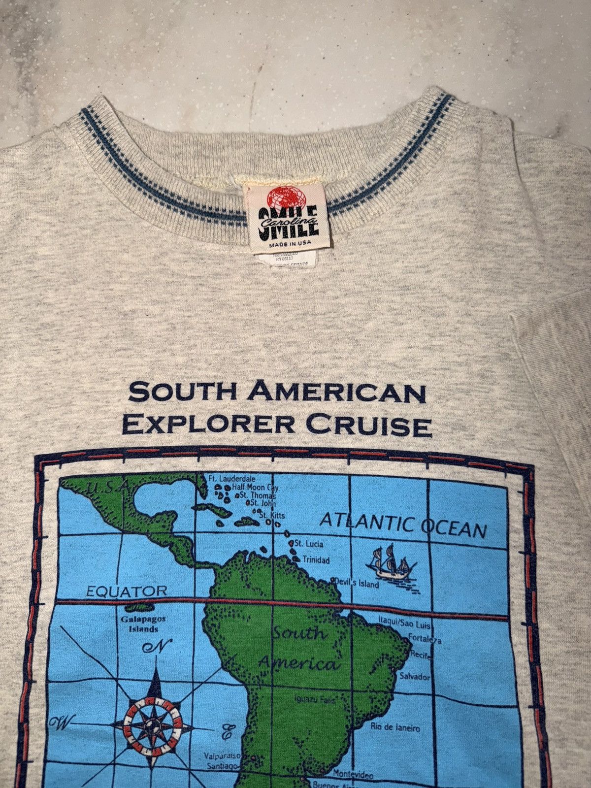 Vintage Vintage South America Single Stitch tee Size US L / EU 52-54 / 3 - 5 Thumbnail