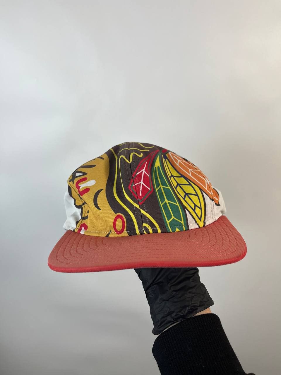 Reebok REEBOK NHL CHICAGO BLACKHAWKS SNAPBACK VINTAGE CAP FACE Size ONE SIZE - 2 Thumbnail