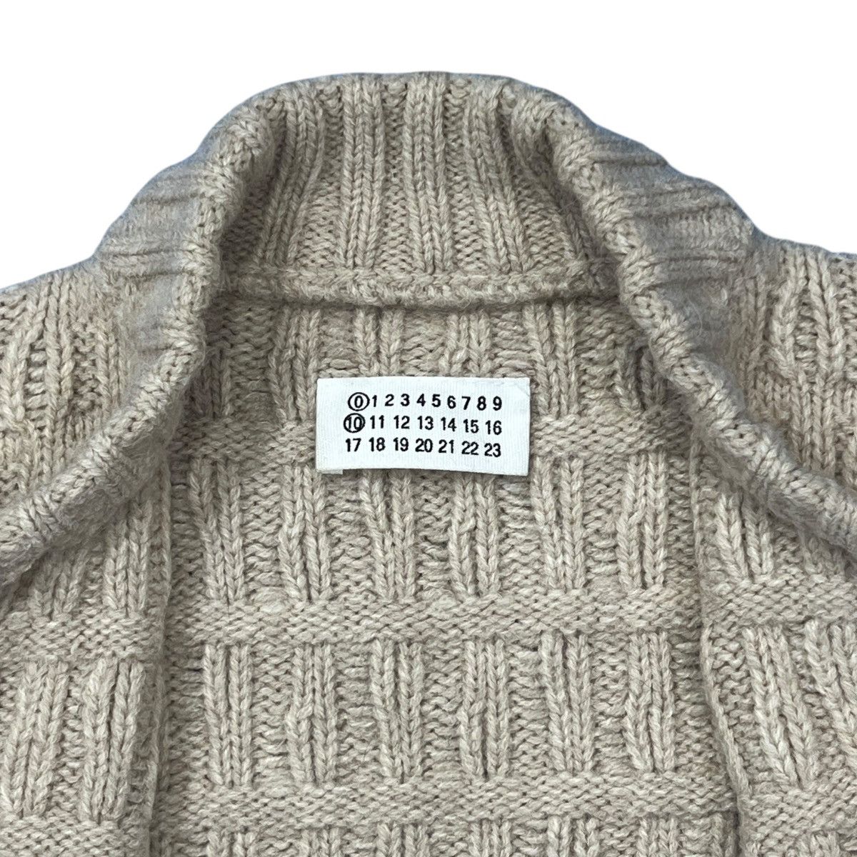 Maison Margiela Maison Martin Margiela 2010AW Artisanal Zip Law Gauge Knit Size S / US 4 / IT 40 - 3 Thumbnail