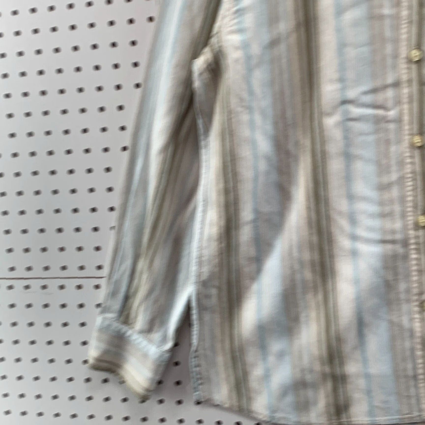 Tommy Bahama Tommy Bahama Adult Long Sleeve Striped Shirt Size Medium Adult Snap Button M Size US M / EU 48-50 / 2 - 3 Thumbnail