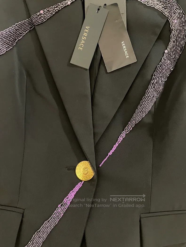 Versace Versace Classic one-button blazer Size M / US 6-8 / IT 42-44 - 4 Thumbnail