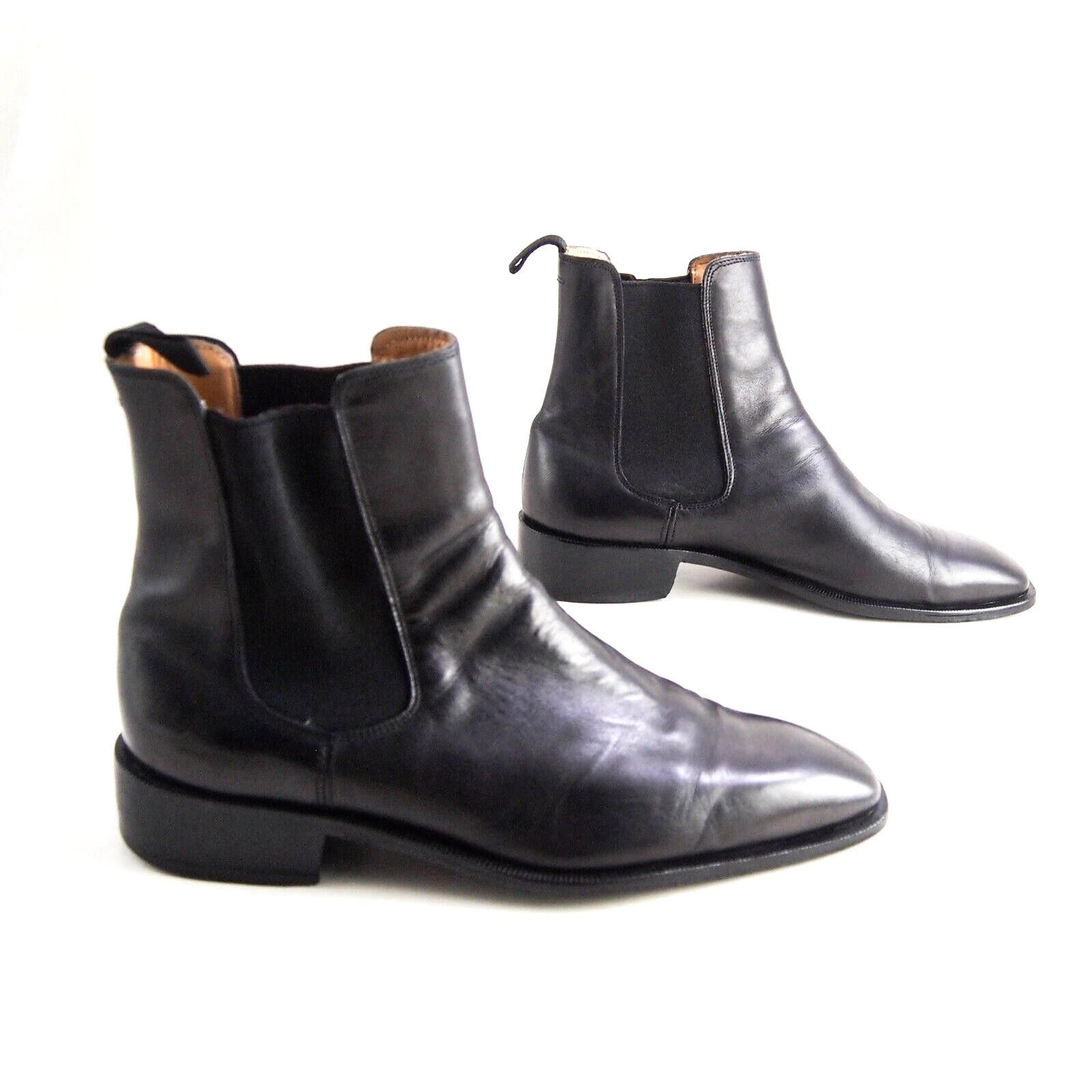Valentino Valentino Garavani Chelsea Boots Black Leather US 8 EU 41 Size US 8 / EU 41 - 4 Thumbnail
