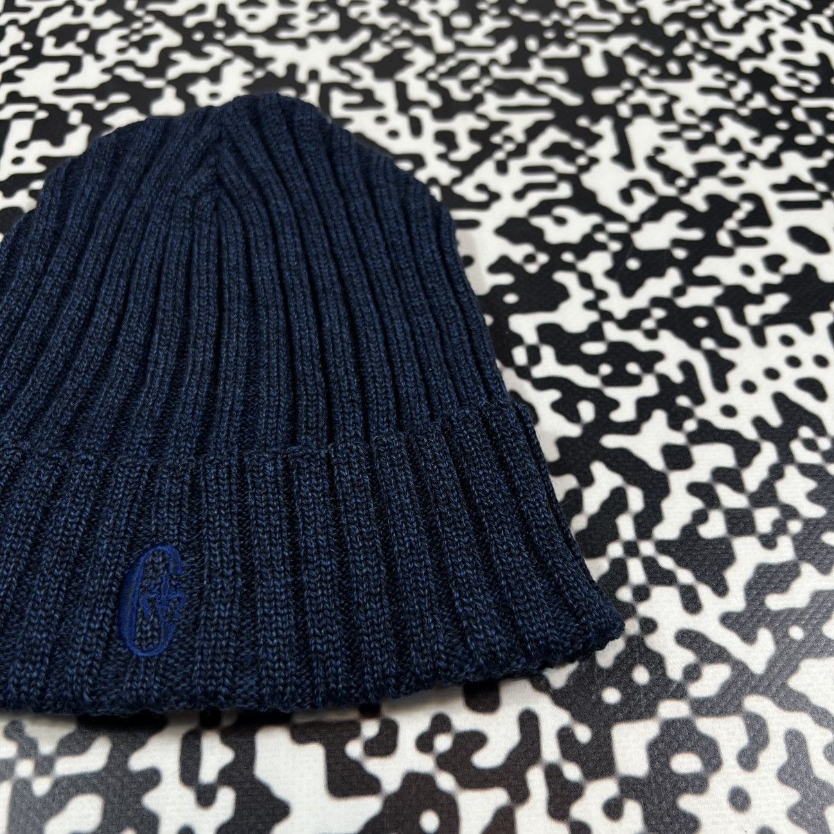 Conte of Florence Vintage Y2K Conte Of Florence Stripe Casual Retro Beanie Hat Size ONE SIZE - 3 Thumbnail