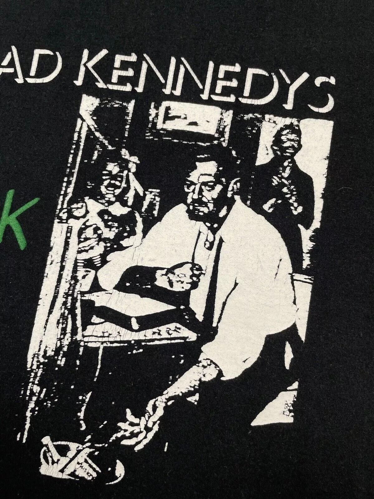 Vintage VINTAGE 1995 DEAD KENNEDYS TOO DRUNK TO FUC# SHIRT RARE BAND Size US M / EU 48-50 / 2 - 6 Thumbnail